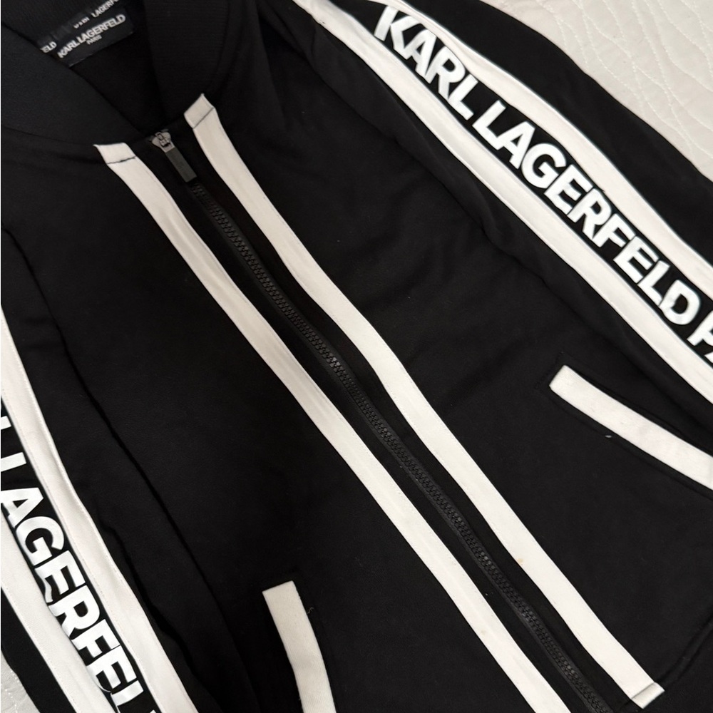 Karl Lagerfeld Monochrome Logo Jacket